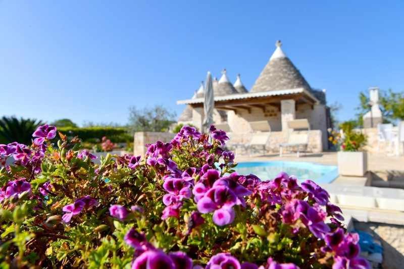 The swimming pool at or close to Trullo Antico with exclusive swimming pool