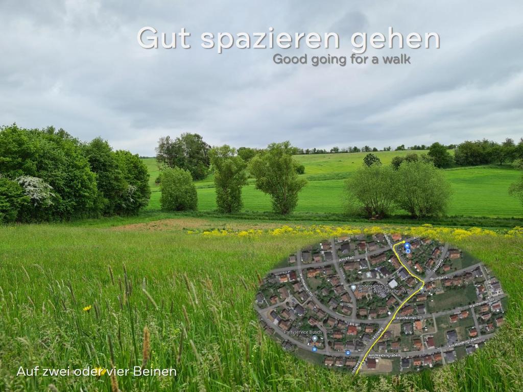 Fotografie z fotogalerie ubytování Lichtdurchflutetes Zimmer - Käppele v destinaci Waldbüttelbrunn