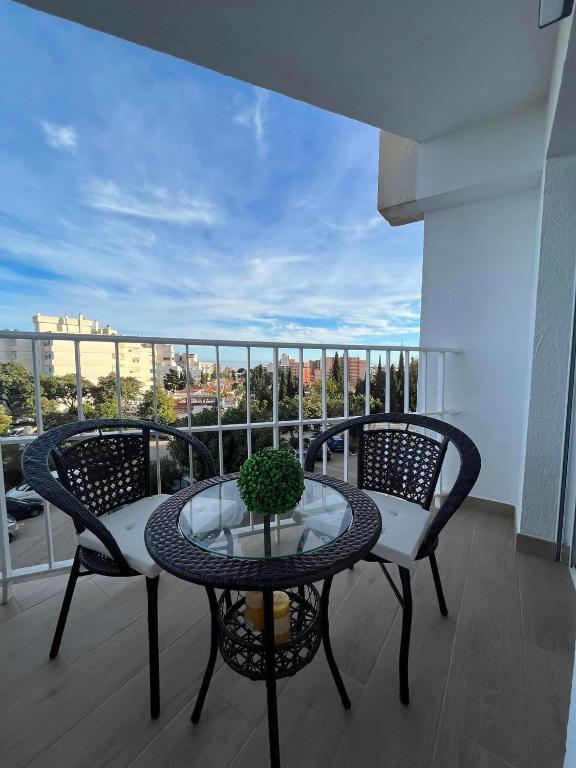 Balkón nebo terasa v ubytování Sunny Apartment Aquario
