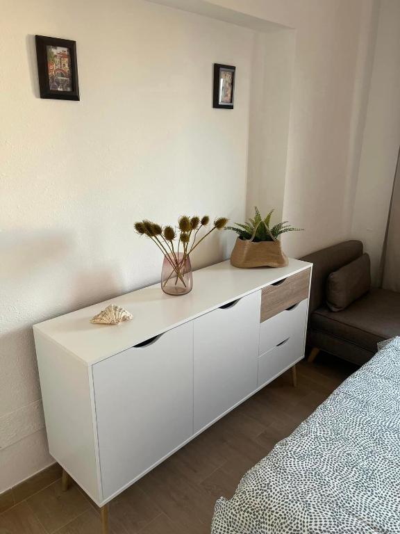 Posezení v ubytování Sunny Apartment Aquario