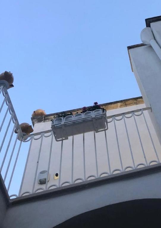 Balkón nebo terasa v ubytování CASATA