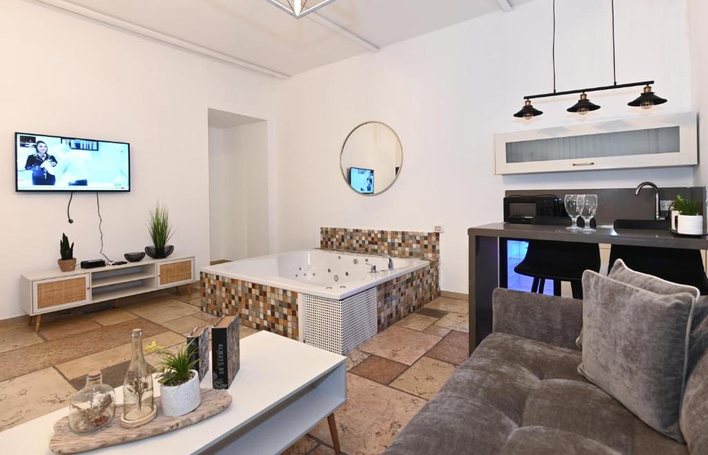 Posezení v ubytování YalaRent - Liri Resort