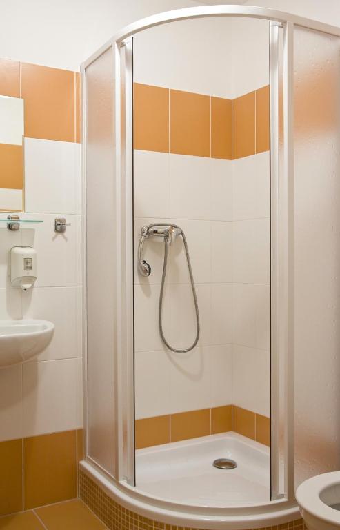 Kúpeľňa v ubytovaní Chata Nisanka