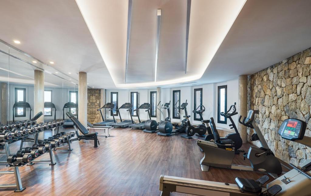 Fitness centrum a/nebo fitness zařízení v ubytování Pure Salt Port Adriano - Adults Only