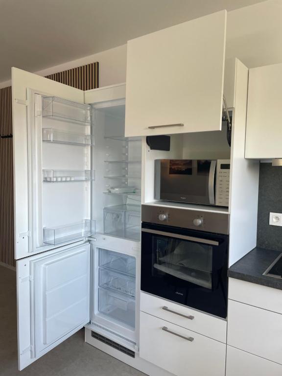 Kuchyň nebo kuchyňský kout v ubytování Casa 47