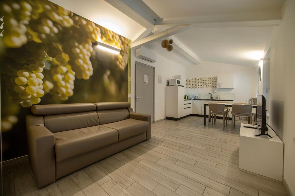 Kuchnia lub aneks kuchenny w obiekcie CityU - Grazioli 27 Trento Centro con parcheggio privato gratuito