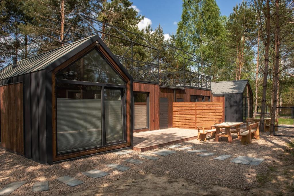 Domki Marzeń w Marzyszu z OPCJĄ Jacuzzi & Sauna - Two-Bedroom Townhouse