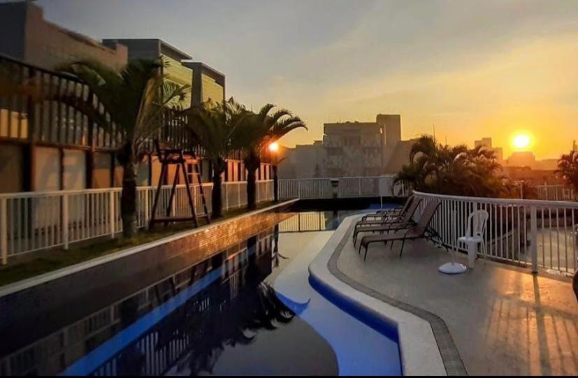 Πισίνα στο ή κοντά στο Apartamento no coração do Rio