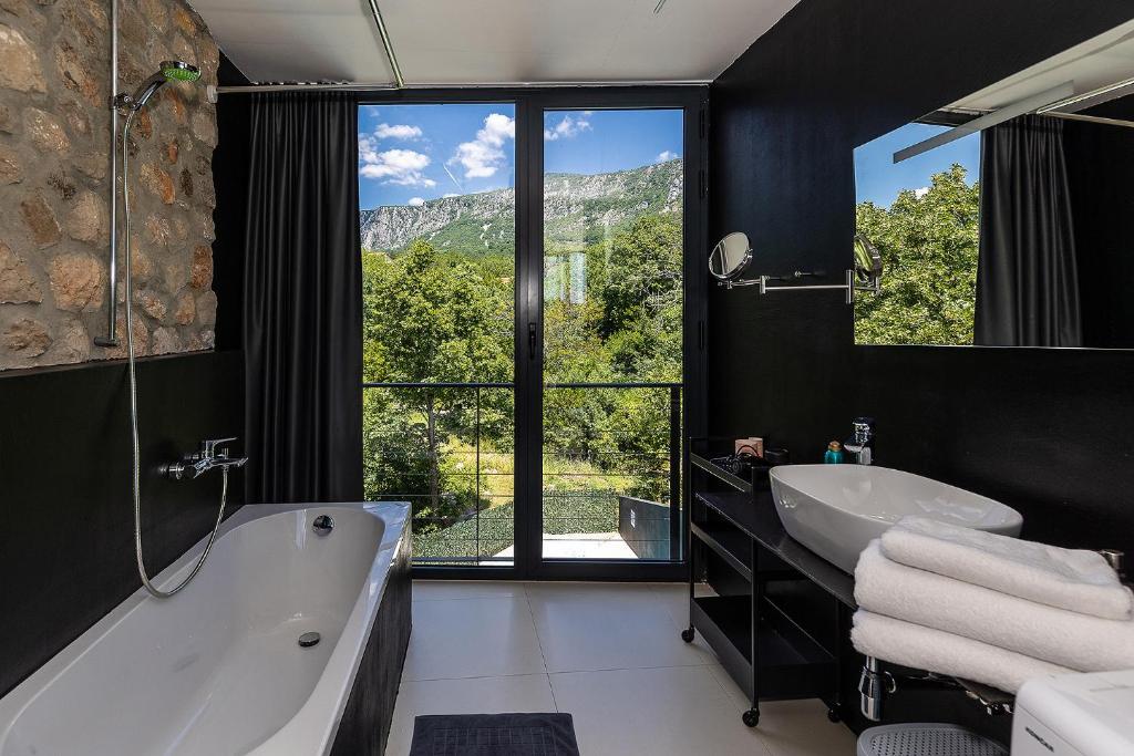 Kúpeľňa v ubytovaní Villa Arija