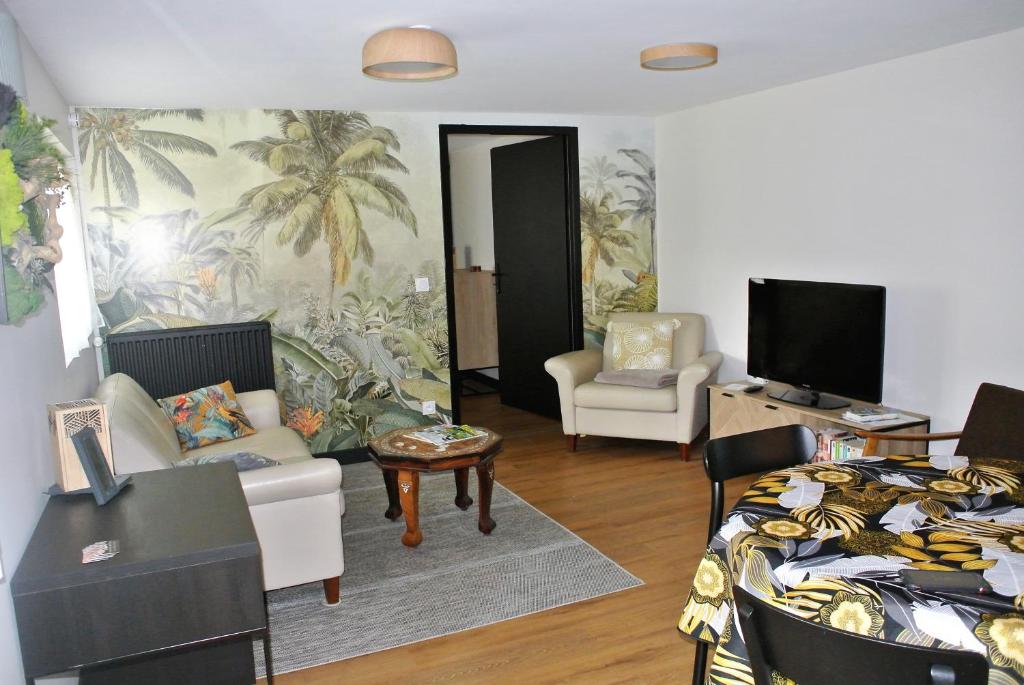 Posezení v ubytování Appart 36m² à Pau-Morlaàs