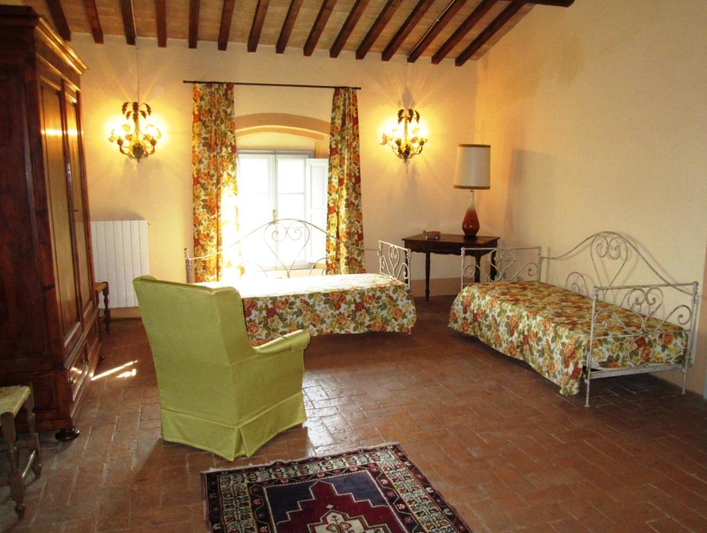 Postel nebo postele na pokoji v ubytování Agriturismo La Volta