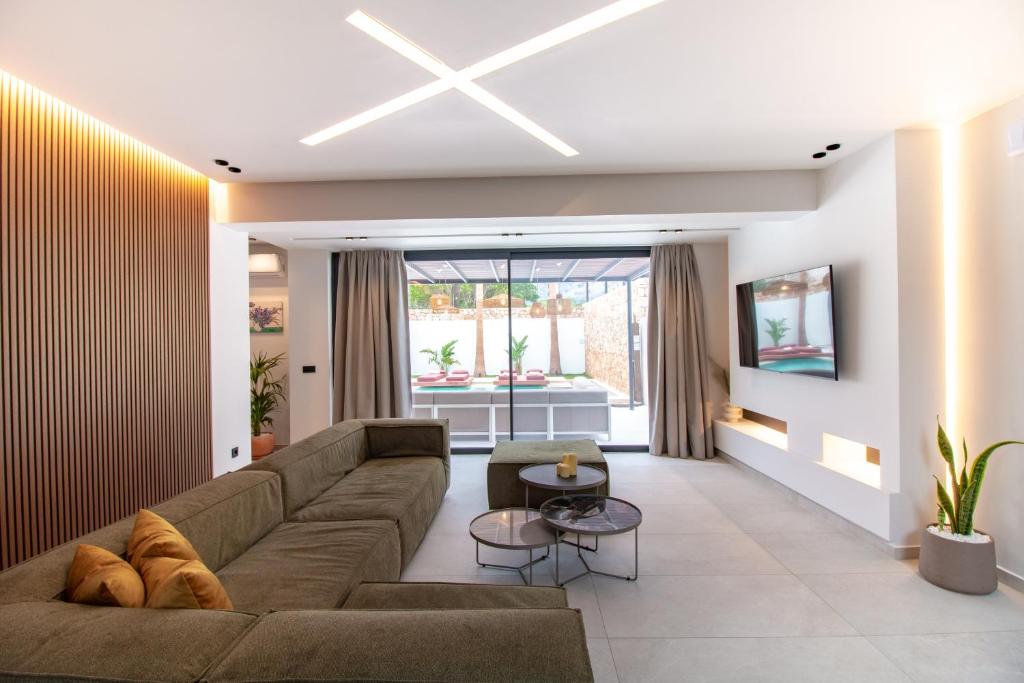 Posezení v ubytování STALèA Luxury Villa