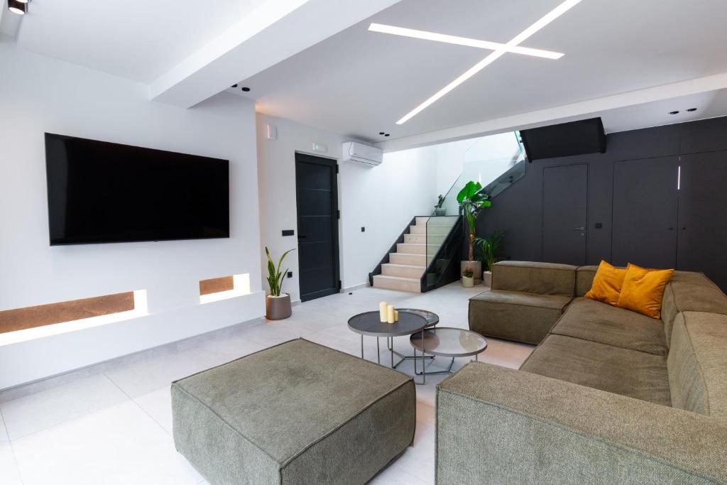 Posezení v ubytování STALèA Luxury Villa