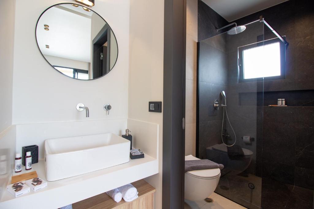 Koupelna v ubytování STALèA Luxury Villa