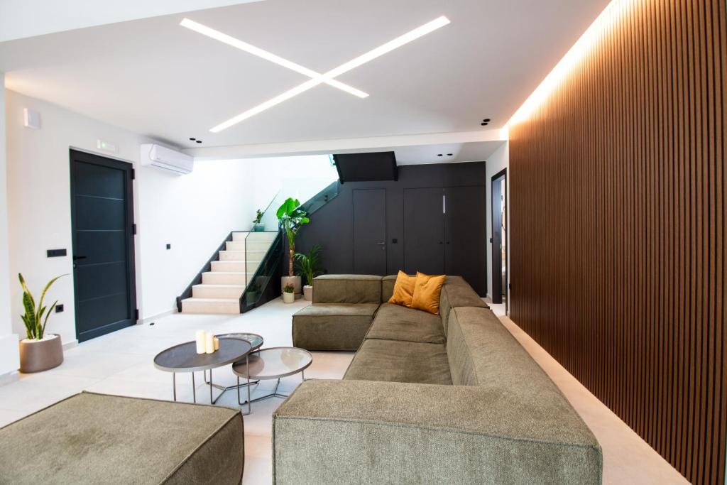 Posezení v ubytování STALèA Luxury Villa