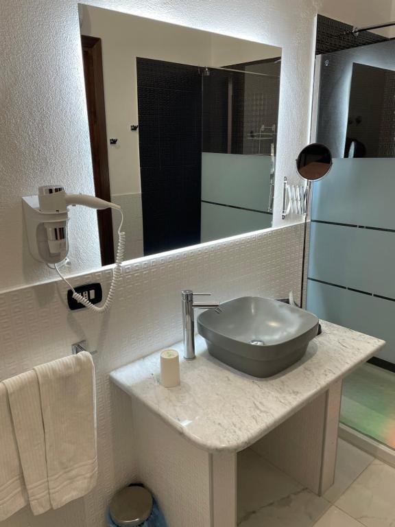 Kúpeľňa v ubytovaní Dante Rooms
