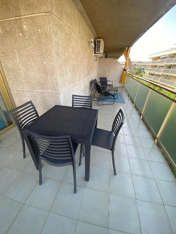 Balkón alebo terasa v ubytovaní Sweet home Salou
