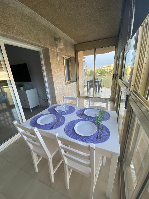 Balkón alebo terasa v ubytovaní Sweet home Salou
