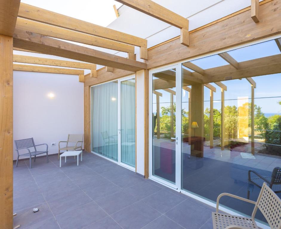 Balkón nebo terasa v ubytování Fani Rooms
