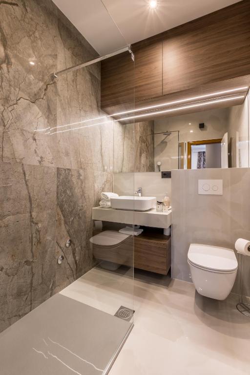 Kúpeľňa v ubytovaní Luxury rooms Bolero