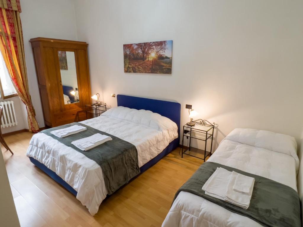 Postel nebo postele na pokoji v ubytování Monte Marsicano Hotel