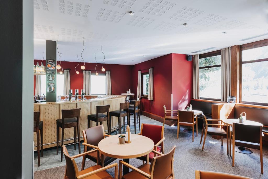 Posezení v ubytování Familienhotel Lagant