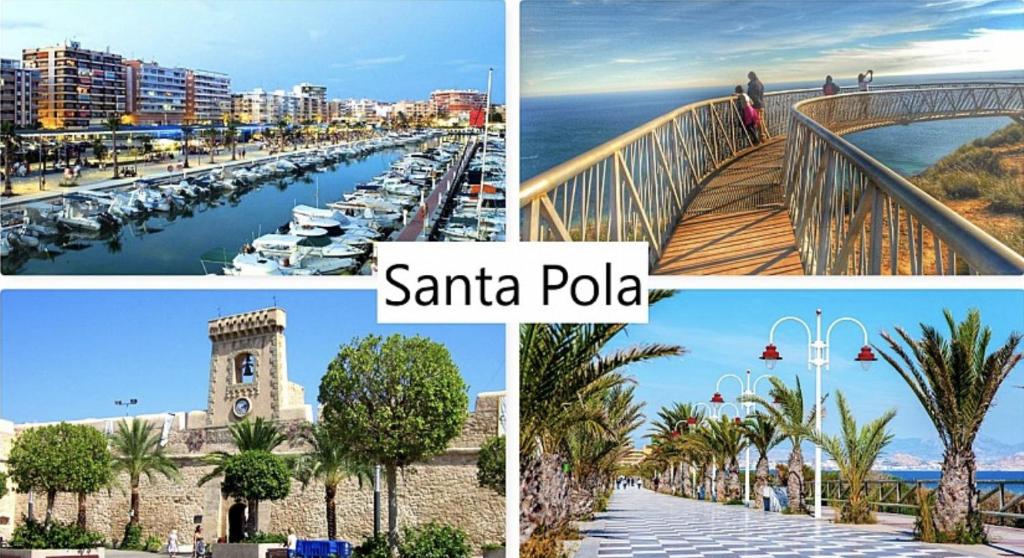 Sun, pool, sea view and balcony!, Santa Pola – Bijgewerkte ...