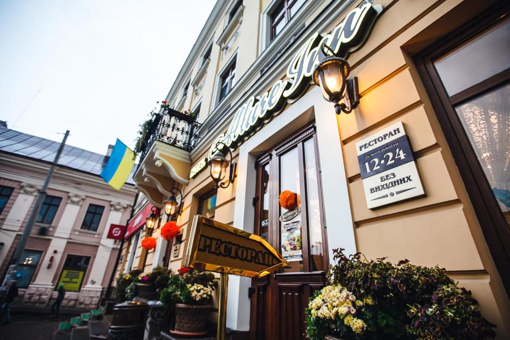 Budova, kde se hotel nachází