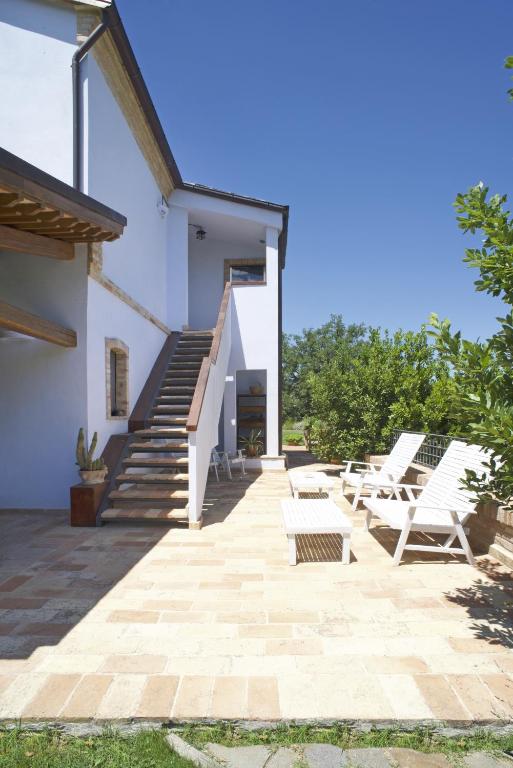 A balcony or terrace at Coroncina