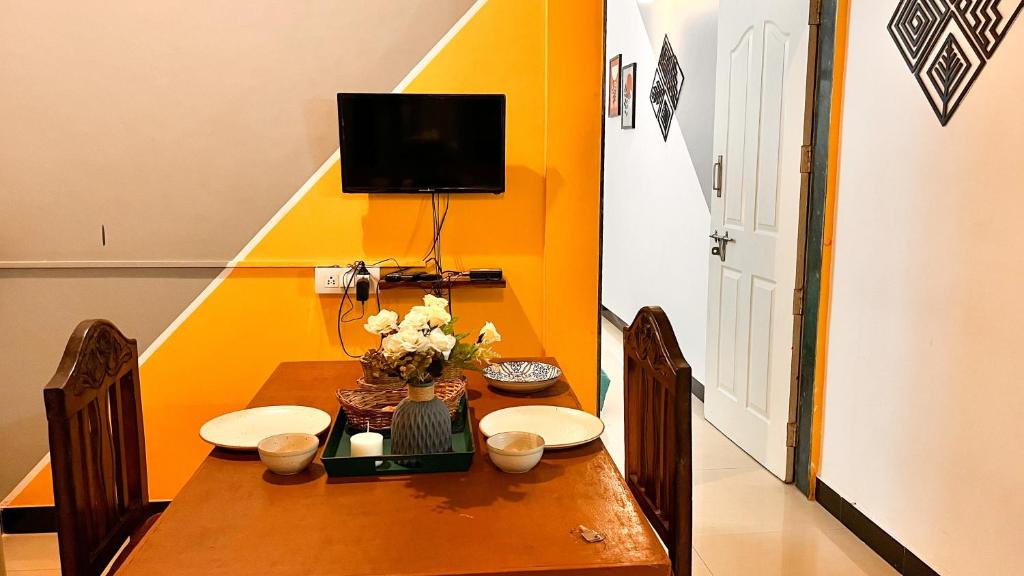TV a/nebo společenská místnost v ubytování Arize You Home