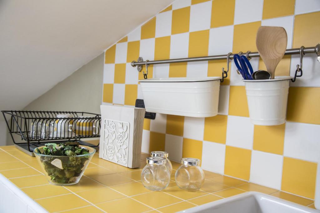 Kuchyňa alebo kuchynka v ubytovaní Piazza Roma Rooms