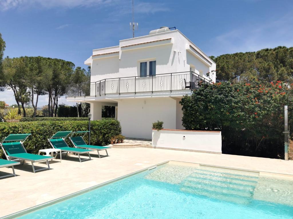 Swimmingpoolen hos eller tæt på Villa Mar