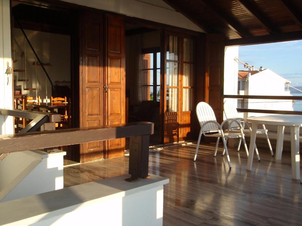 Posezení v ubytování Haus Regina