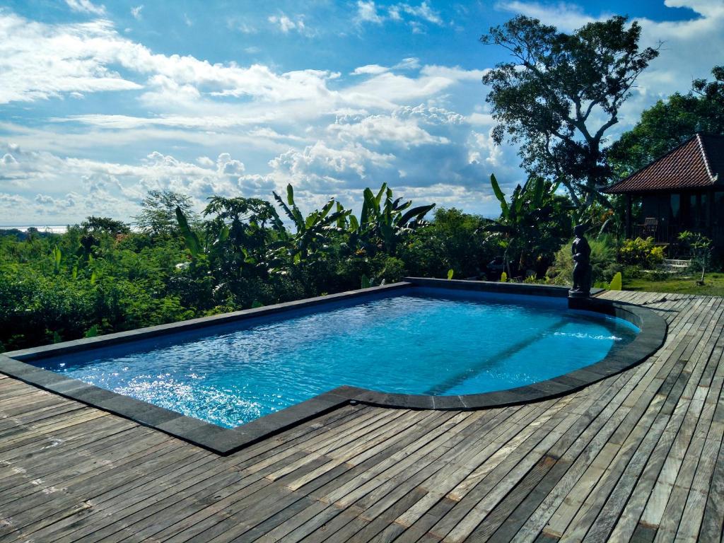 Bazén v ubytování Sunset Hill Lembongan nebo v jeho okolí