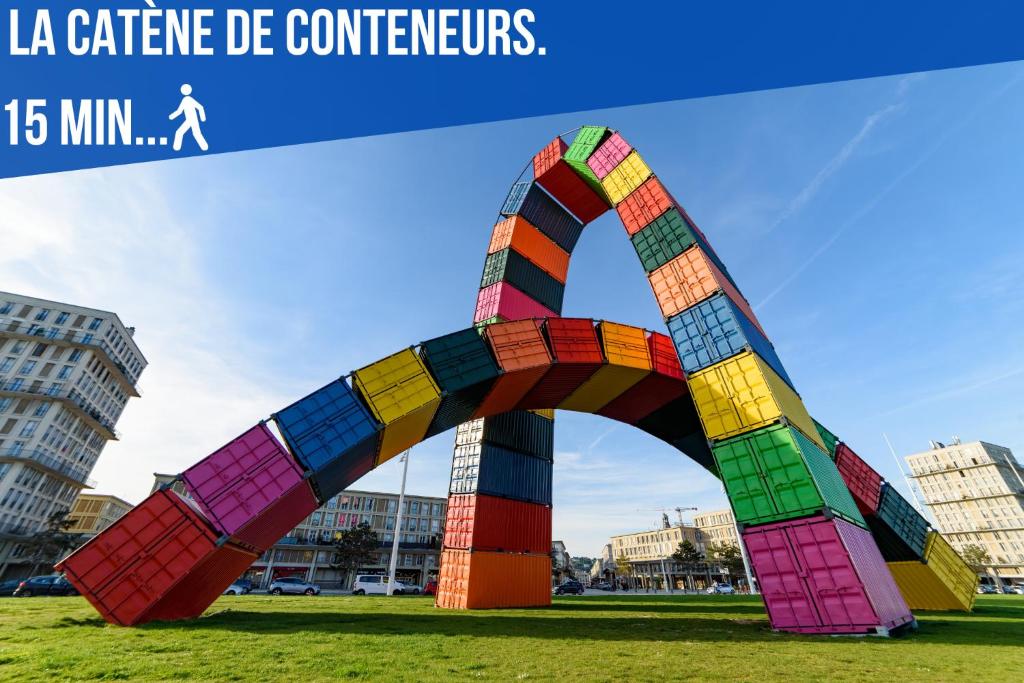 Fotografia z galérie ubytovania Fibre - Le Haussmann LH - B'PAM v destinácii Le Havre