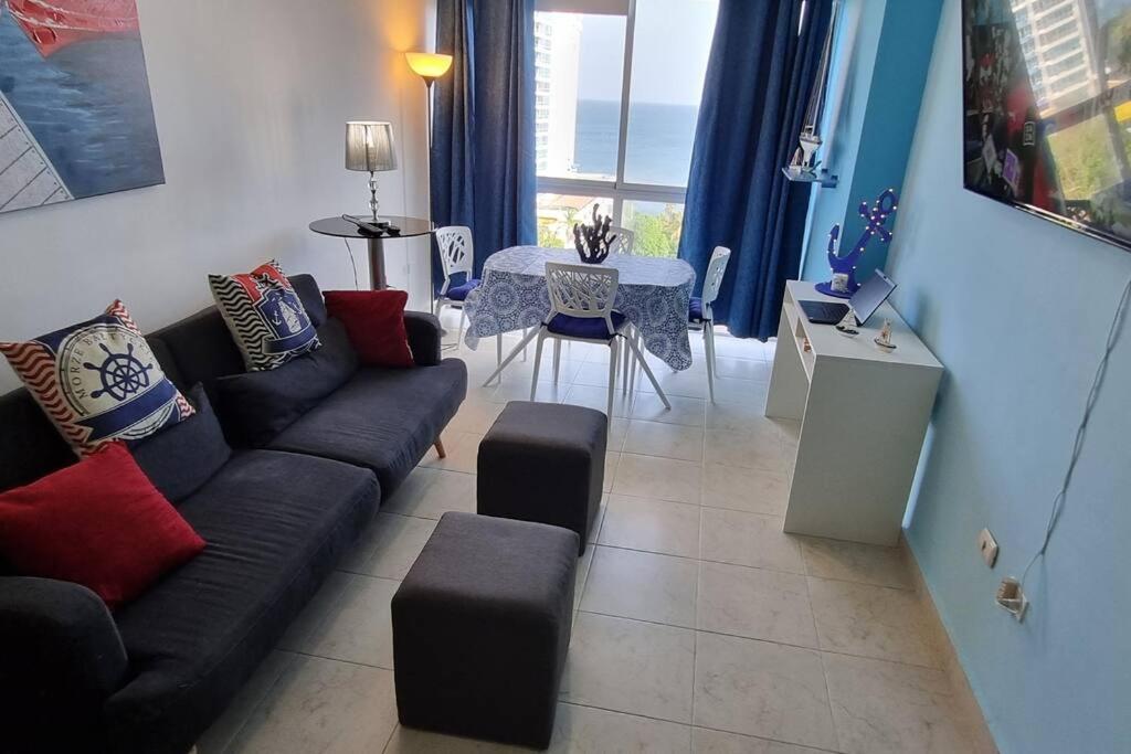 Posezení v ubytování Hermoso apartamento de Playa en Coronado