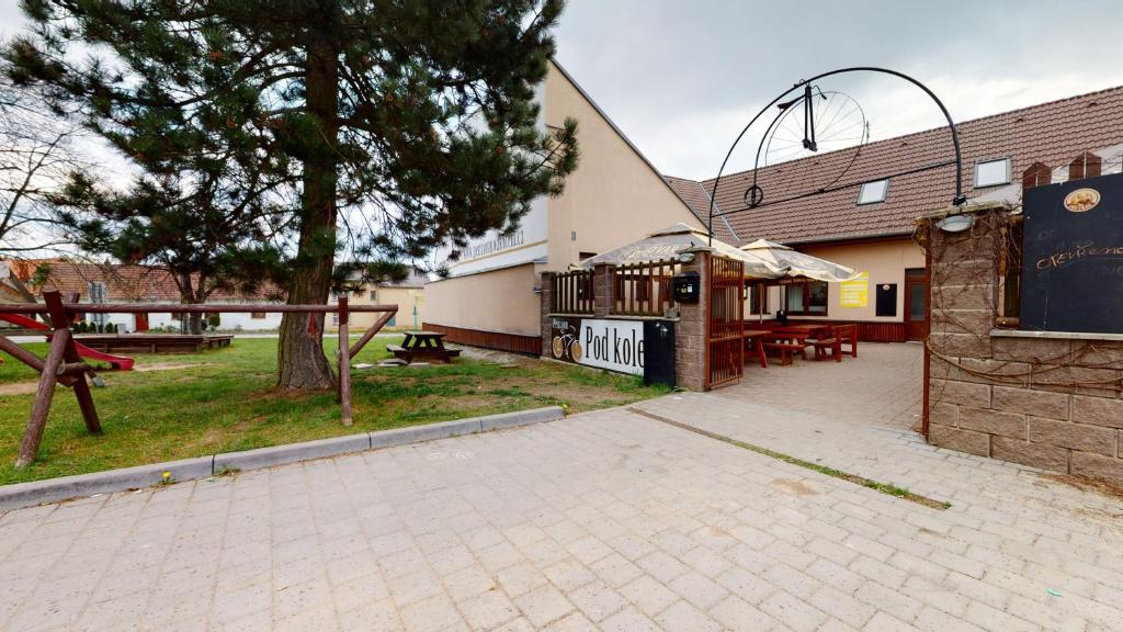 Budova, kde se penzion nachází