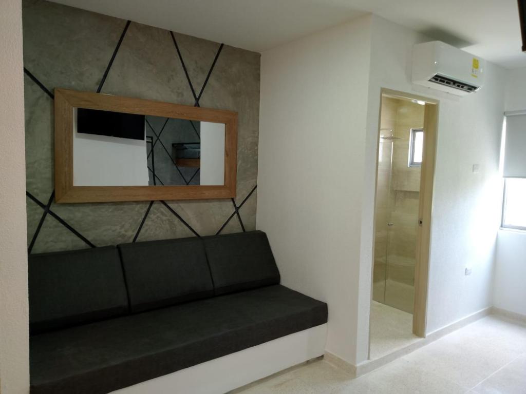 TV a/nebo společenská místnost v ubytování zara's apartamento en coveñas