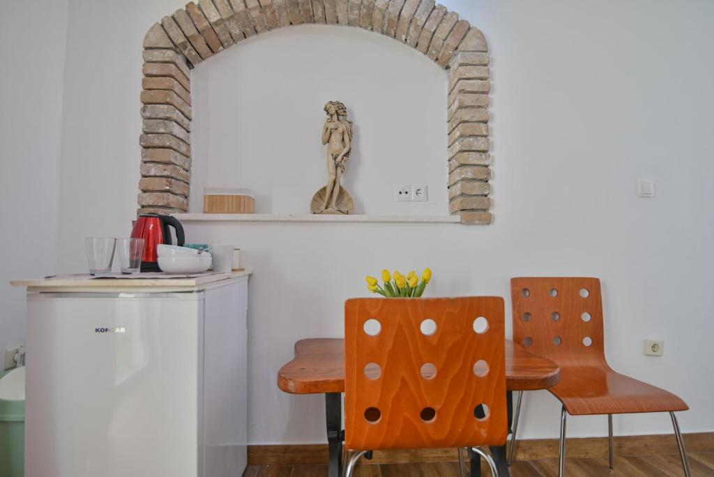Kuchyňa alebo kuchynka v ubytovaní Guesthouse Kate