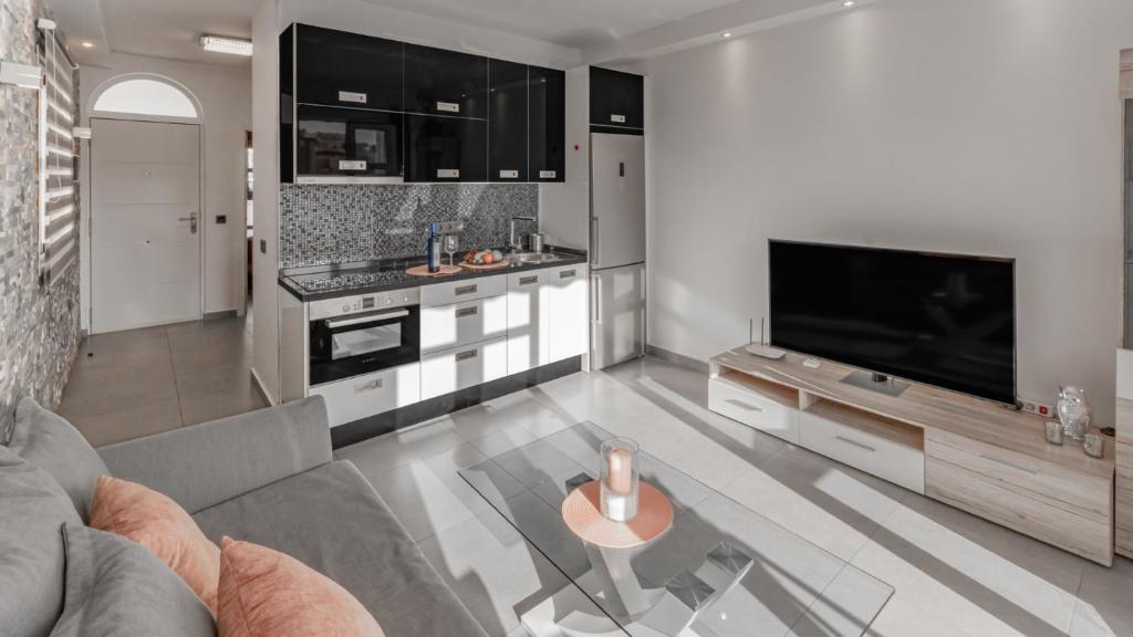 Kuchyňa alebo kuchynka v ubytovaní Apartment Orlando