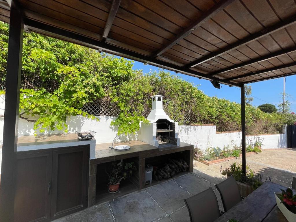 Zahrada ubytování Villa en Frigiliana con Piscina y Jacuzzi