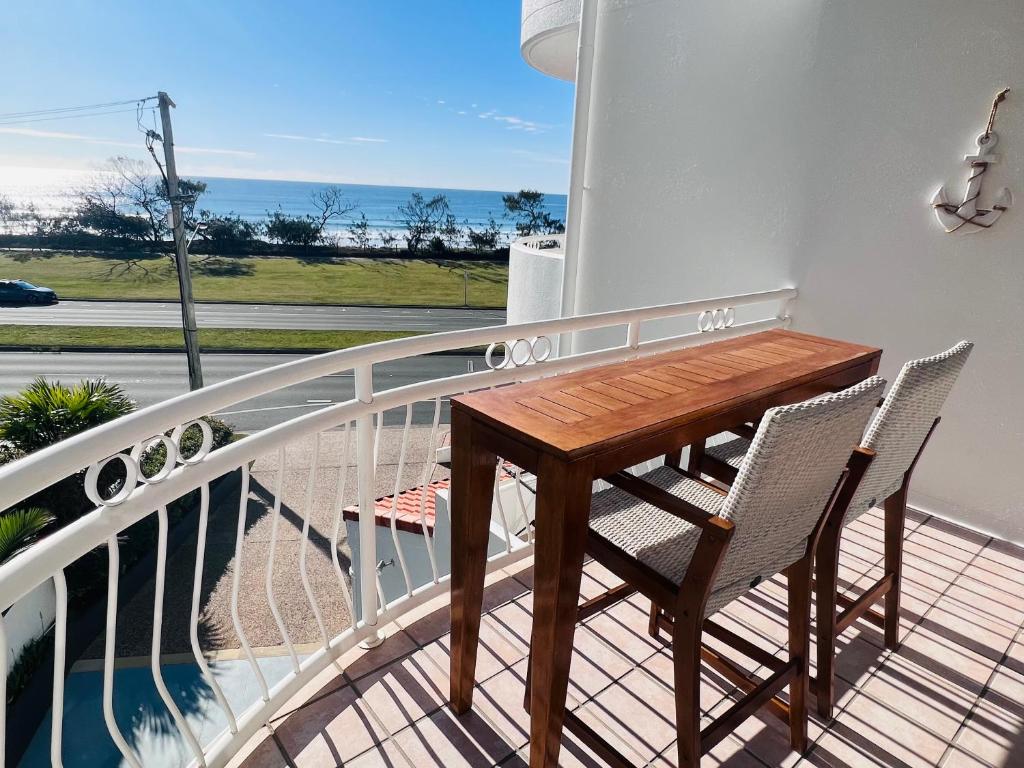 Balkón nebo terasa v ubytování Aquarius Resort