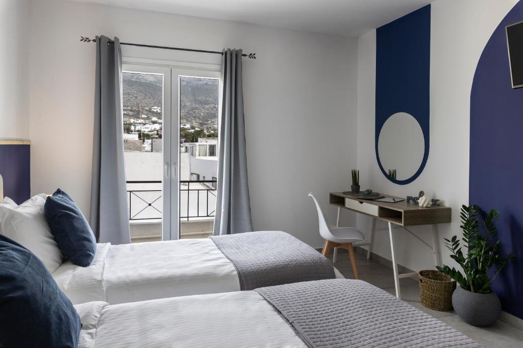 Postel nebo postele na pokoji v ubytování Hotel Kontes Comfort