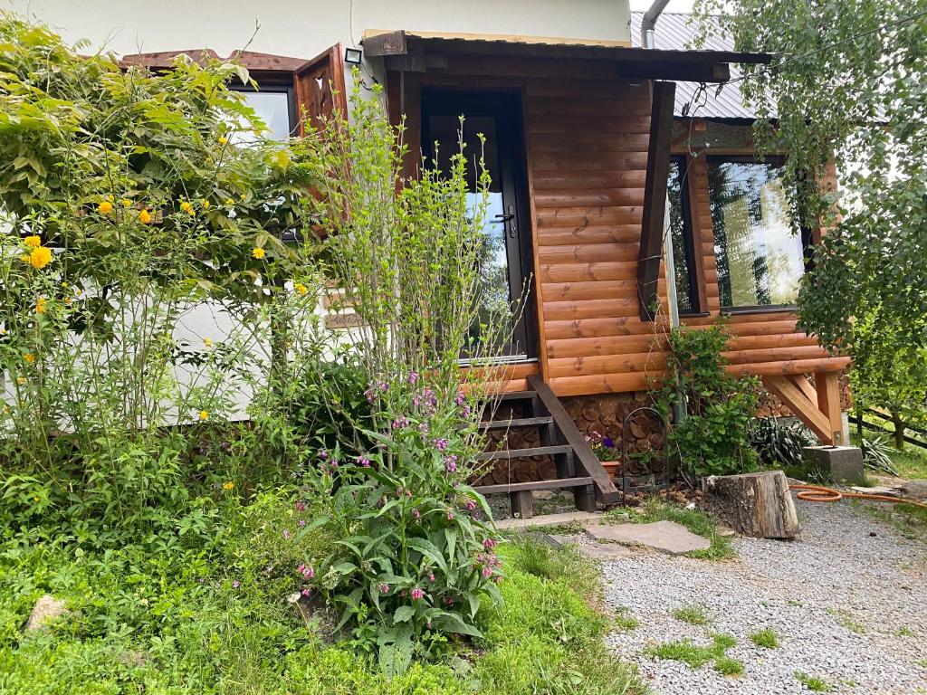 Zahrada ubytování Chalet Mignon - Aproka adorable small guest house