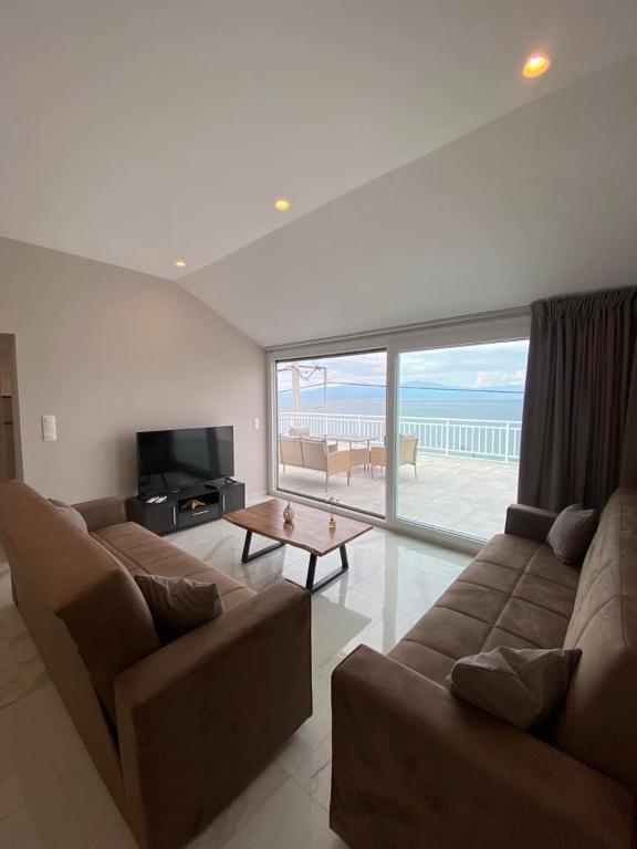 Posezení v ubytování Casa Costera 3 lux apt