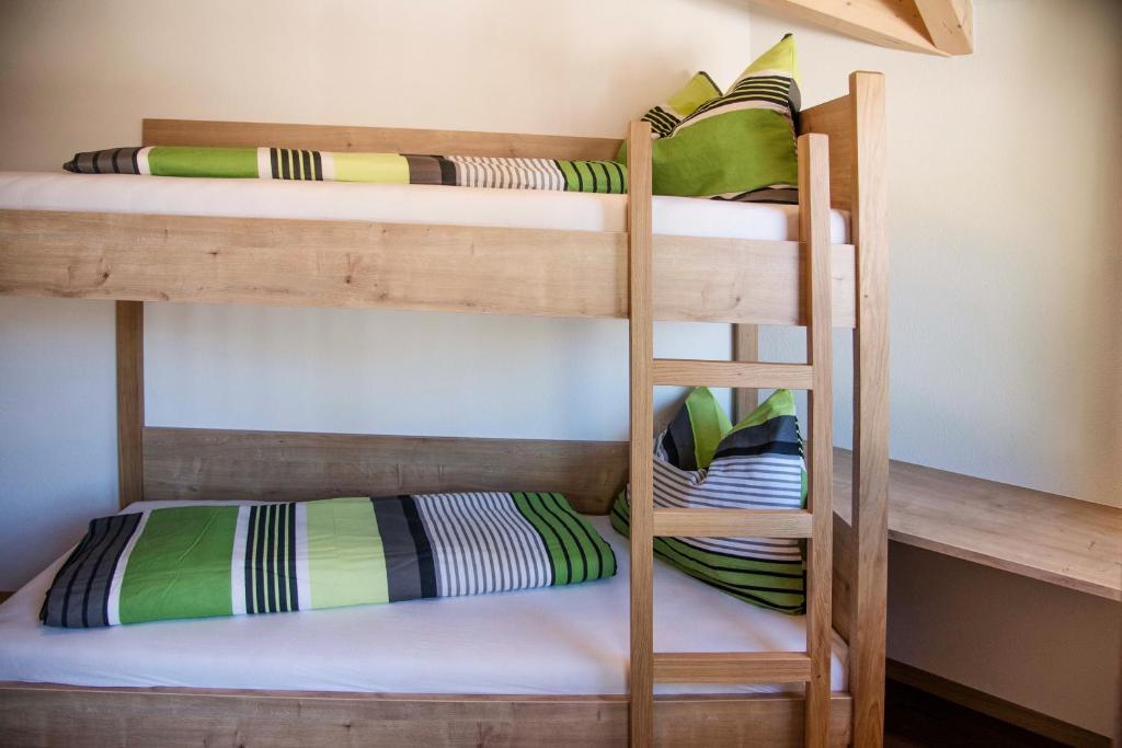 Postel nebo postele na pokoji v ubytování Perchnerhof