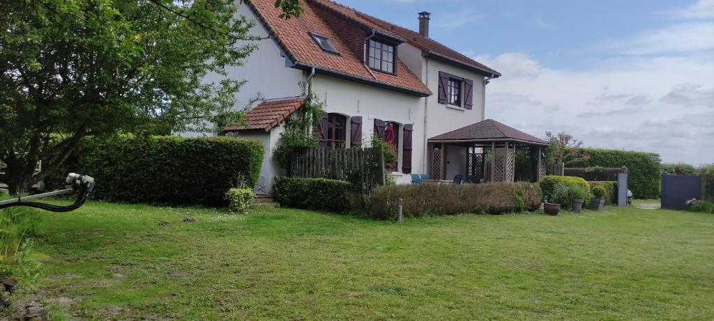 Vonkajšia záhrada v ubytovaní Les Sableaux, les portes du Marquenterre