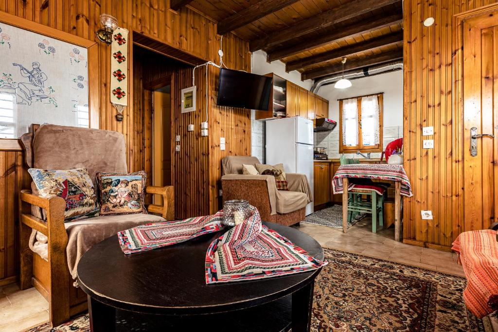 Posezení v ubytování Halatsogiannis Mansion