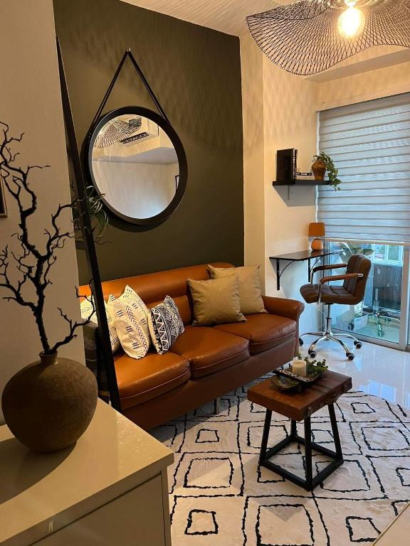 Χώρος καθιστικού στο Inspiria Abreeza Davao