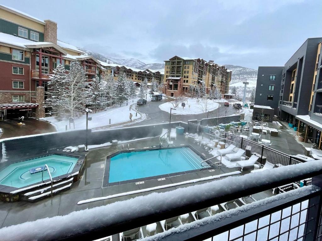 Modern ski in and out condo hotel at YotelPAD - 